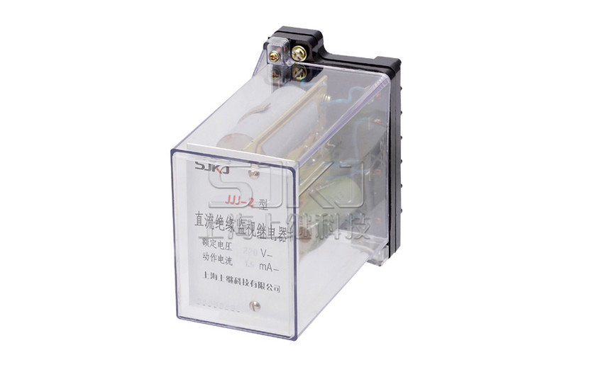 JJJ-2B絕緣監視繼電器_JJJ-2B繼電器_接線圖